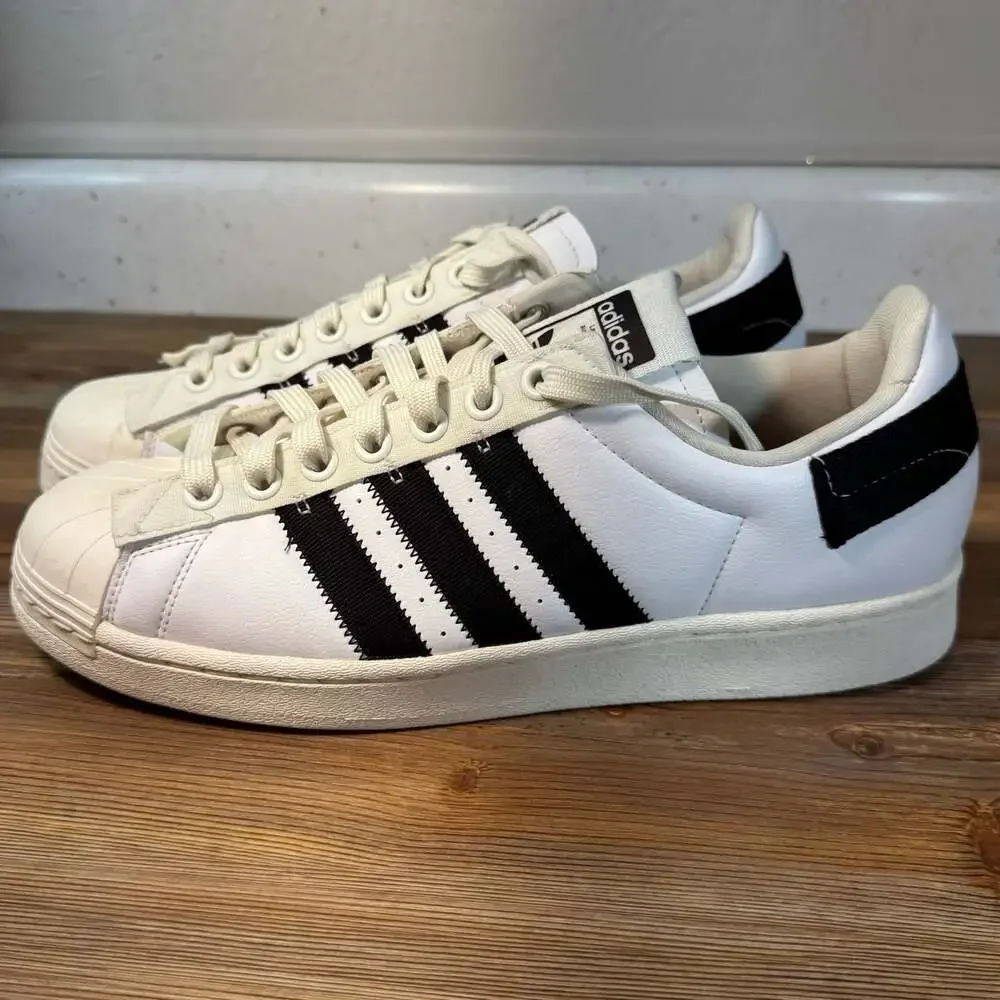 NWOT ADIDAS Superstar Parley 'Cloud White' Men’s 10- GV7615